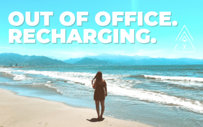 Out of Office. Recharging.