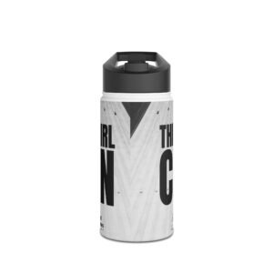 This Girl CAN Stainless Steel Water Bottle, Standard Lid