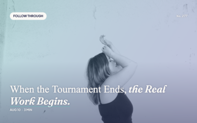 Beyond the Lanes | When the Tournament Ends, the Real Work Begins When the Tournament Ends, the Real Work Begins