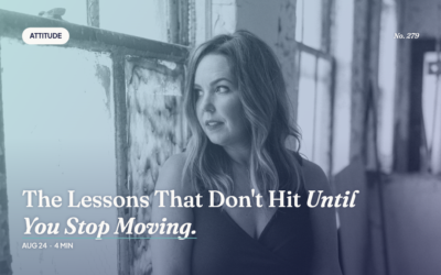 Beyond the Lanes | The Lessons That Don’t Hit Until You Stop Moving The Lessons That Don’t Hit Until You Stop Moving